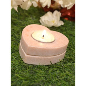 Nouveau bougeoir à bougie chauffe-plat de conception luxueuse bougeoir en marbre brun de forme ronde pour le bougeoir et les votives les plus vendus - Product Image 2