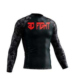 Ropa deportiva unisex Roman MMA Rash Guard logotipo personalizado No-Gi Grappling Jiu Jitsu BJJ Rashguard para adultos - Product Image 5