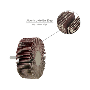 Carta Abrasiva a Fogli Grana 60, Dimensione O/ 60 x 30 mm. - Product Image 3