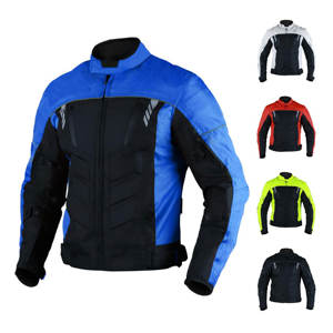 Logo personnalisé Veste de moto pour homme Cordura Textile Veste de moto de course automobile imperméable et coupe-vent - Product Image 6