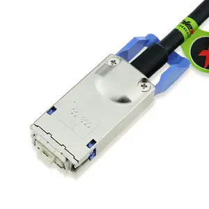 Hot sale best quality sas cable Direct Attach Cable, Latch to Latch, 0.5 meter 10GBase-CX4 CX4 SFF-8470 to CX4 SFF-8470