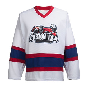 Conjunto de Uniformes y Camisetas de Hockey sobre Hielo Transpirables y Personalizables - Ropa de Entrenamiento con Diseños, Nombres de Equipos y Logotipos Personalizados - Product Image 3