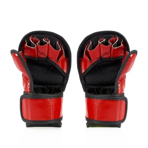 ถุงมือซ้อม MMA Fairtex รุ่น Shooter Super คุณภาพพรีเมียม สีดำ หนังแท้ ระบายอากาศได้ดี ซับเหงื่อ ปิดด้วยแถบตีนตุ๊กแก - Product Image 5