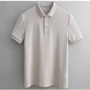 Polo informal de manga corta de verano para hombre, ropa deportiva de trabajo de Golf, botón Regular de Fitness, camisas con cuello vuelto, camiseta Polo - Product Image 4
