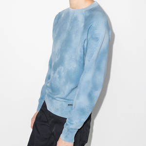 Proveedor de fábrica de alta calidad 100% algodón Tie Dye sudadera para hombre al por mayor personalizado cuello redondo Tie Dye sudadera - Product Image 2