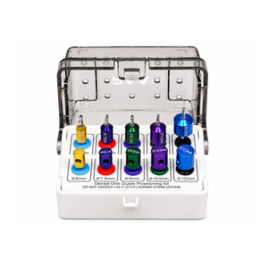 R.A.A.INTERNATIONAL Implant Positioning <b>Guide</b> Kit RAA-136 CE Certified Class I Dental Spacing Tool <b>Drill</b> Set 6.0-12.5mm 10 Pcs - Product Image 1
