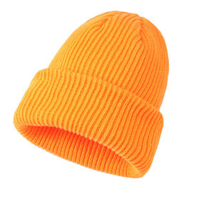 Gorros de Punto Jacquard Acrílicos Suaves para Invierno 2025, Bordado 3D, Unisex, Color Sólido, Tendencia, Venta al Por Mayor Personalizada para Uso en la Playa - Product Image 6