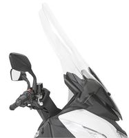 Pare-brise Givi Made-in-Italy pour SYM Joymax Z ('19-'20) Joymax Z + 125-300 ('21-'23), 7056DT + D7058KIT