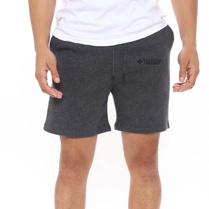 Ensemble de shorts de yoga pour hommes en polyester/coton respirant et à séchage rapide, personnalisable, ensemble de survêtement 2 pièces pour hommes - Product Image 2