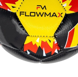 Flowmax Classics Style Balones de fútbol Tamaño 3 Tamaño 4 Tamaño 5 Deportes Textura brillante Material Balones de fútbol Cosido a mano Balón de entrenamiento - Product Image 2