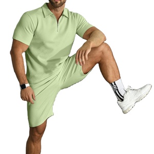 Ensemble de shorts pour hommes en deux pièces tendance pour l'été, shorts respirants pour hommes, logo personnalisé, ensemble de shorts pour hommes - Product Image 6