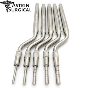 ชุดกระดูกผ่าตัดทางทันตกรรม5ชิ้นพร้อมสกรูเว้าปลายสกรูแบบปรับได้แหล่งพลังงานสำหรับการแพร่กระจายของกระดูก - Product Image 1