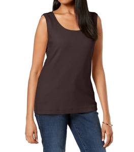 Camiseta sin mangas de poliéster transpirable para mujer, estilo vintage, ajustada, para gimnasio, deportes, baloncesto, entrenamiento, venta al por mayor - Product Image 1