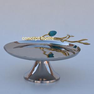 Best Selling Elegant Flower Design Modern Eco-Friendly Metal <b>Cake</b> <b>Stand</b> with Customizable Options for Restaurant Hotel Use - Product Image 2