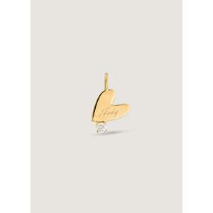 Colgante de Corazón con Diamantes Amour, Elegante y Lujoso, Amuletos y Joyería - Product Image 4