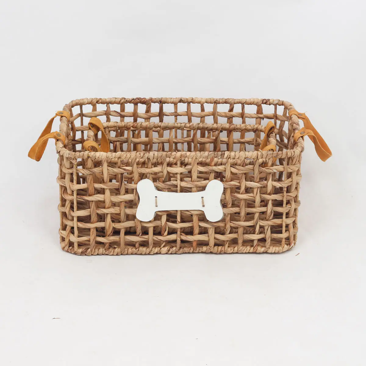 Handicraft Craftsmen High Quality Water Hyacinth Basket Storage Bag For Export Seagrass Cheap Price Hot Selling from Viet Nam