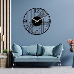 Handcrafted Metal Home <b>Wall</b> <b>Clock</b> Very for Living Room Decor Perfect Size From India - Product Image 5