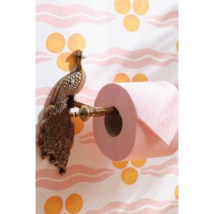 Porte-serviettes vintage en laiton avec détails artistiques et construction durable en métal doré de qualité supérieure pour intérieurs classiques - Product Image 6