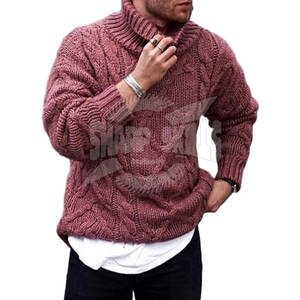 Pulls d'hiver en coton tissé pour hommes de haute qualité respirants Nouveau design Meilleure vente chaude - Product Image 1