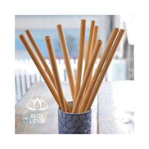 Pailles en bambou naturel légères, idéales pour les restaurants, les cafés et la maison, Blue Lotus Vietnam - Product Image 1