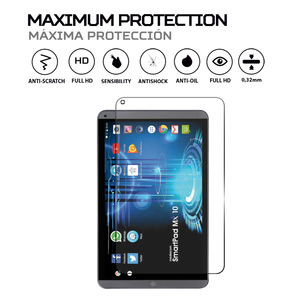 Protector de pantalla ANTISHOCK para tableta Mediacom SmartPad MX 10 HD Lite, accesorio premium - Product Image 2