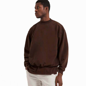 Sudaderas sudadera gran oferta transpirable Unisex cuello redondo pulóver liso Sudaderas talla grande sudadera para hombre - Product Image 4