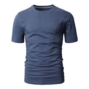 Camiseta informal de verano para hombre, diseño personalizado, elegante, de Color sólido, de gran tamaño, de manga corta, ajustada, cómoda, ropa de ocio - Product Image 1