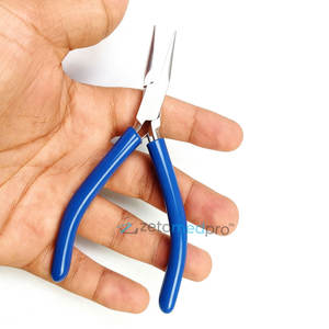 Juego de Mini Alicates de Acero Inoxidable de Alta Calidad, 4 Piezas, Herramientas para Hacer Joyas, Alicates Redondos, Planos, de Punta de Cadena y de Corte Lateral - Product Image 5