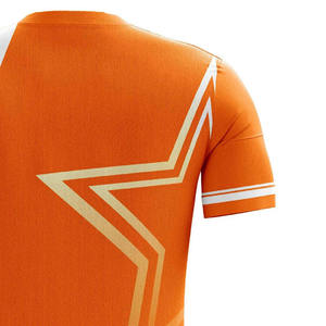 Camiseta Deportiva Personalizada con Protector, Camiseta de Manga Larga con Logotipo, Número y Nombre, Camisetas Transpirables de Secado Rápido, 100% Poliéster, Fútbol - Product Image 6