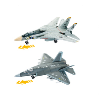 1/72 modèles militaires garçons décoration enfants Air Force jouet avions de guerre bricolage jouets F-14 J-35 combattant Jet bloc de construction ensemble