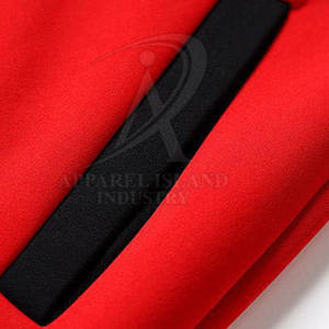 Veste d'hiver pour homme grande taille en gros, style lettreman, utilisation en extérieur, col montant, logo frontal, écologique, respirante - Product Image 4