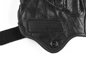 Gants de moto à doigts entiers de haute qualité écran tactile en cuir robuste Compatible pour les sports de plein air et les courses pour le cyclisme - Product Image 6