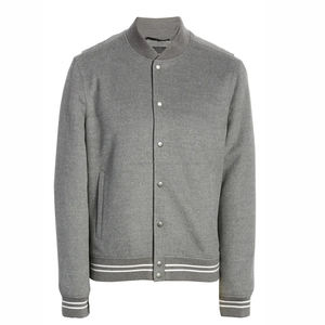 Chaqueta Varsity Unisex de Alta Calidad, Personalizada, con Revestimiento, Estilo Vintage, para Invierno, con Parches y Logotipo en la Parte Delantera - Product Image 6