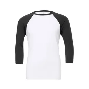 Camiseta de Béisbol Unisex Personalizada de Manga 3/4, Ropa Promocional - Product Image 4