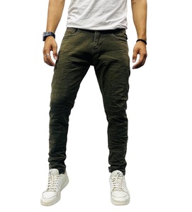 Pantalon en jean personnalisé pour hommes mode décontractée séchage rapide confortable vêtements de rue délavés à l'acide pantalon en jean à la mode vente en gros - Product Image 3