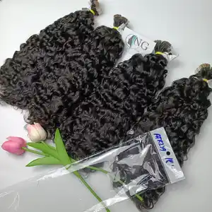 Burmese curly tape in hair extensions double drawn from 8 to 32 inches 100% Vietnamese human hair for all colors made by NG Hair