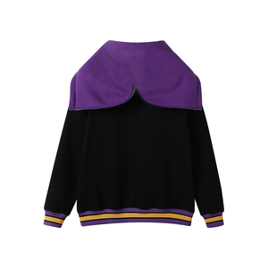 Prairie View Black Prep <b>Hoodie</b> Unisex Fleece Pullover Kangaroo <b>Pocket</b> <b>Zip</b> Hood for Yellow Accent Streetwear Winter 100% - Product Image 2