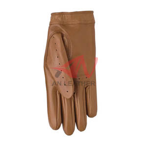 Guantes de Conducción de Cuero de Construcción Superior que Ofrecen Comodidad Duradera y Control Antideslizante del Volante - Product Image 3