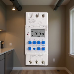 SINOTIMER TM919sA-1 110VAC 16A สวิตช์ตั้งเวลาบ้านอัจฉริยะแบบตั้งเวลาช่วง 1 วินาที - Product Image 3