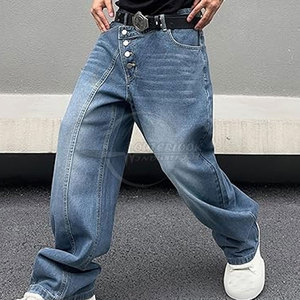 New Pocket Straight Casual Wide Leg Pants Youth Fashion Casual Wear For Men Outdoor Use Men Clothing - Product Image 2