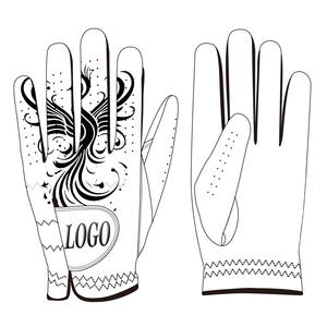 Meilleure qualité Logo personnalisé couleurs gants de Golf Pro hommes remis golfeurs Golf gants durables 100% Cabretta gants de Golf en cuir - Product Image 4