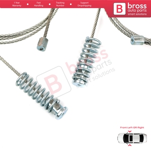 Juego de Reparación de Elevalunas Delantero BWR5416 para 208 MK1 A9 CA CC CR 2012-2020 5 Puertas HB Van 2008 MK1 A94 CU 2013-2019 Estate - Product Image 4