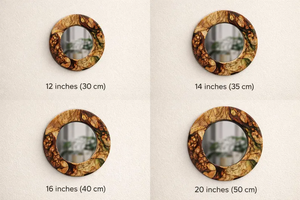 Reliable Manufacturer Wooden And Resin <b>Wall</b> <b>Mirror</b> Frame For <b>Wall</b> Mounted Decoration Enhancing Visual Appea - Product Image 2