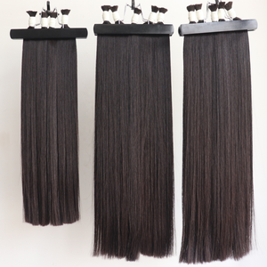 Extensiones de cabello humano Remy vietnamita Cutícula virgen Raw Bulk Straight Top Proveedor - Product Image 6