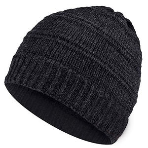 Clásico personalizado su propio parche tejido bordado Logo gorros sombreros de punto invierno cálido acrílico tejido gorro Unisex - Product Image 4