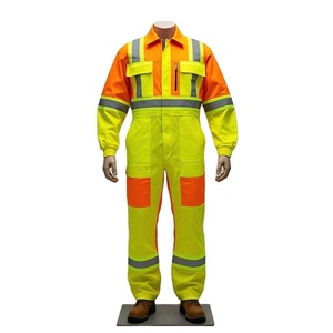 Ensemble de combinaisons de travail industrielles réfléchissantes et imperméables pour la construction, avec service professionnel pour les acheteurs B2B. - Product Image 1