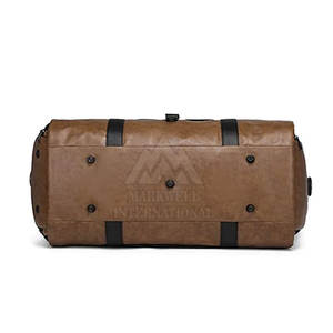 Best Selling Premium Quality Leather <b>Travel</b> <b>Bags</b> Waterproof <b>Men</b> Women Leather <b>Travel</b> <b>Bags</b> - Product Image 4