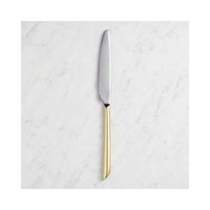 Juego de postre de fiesta dorado claro de lujo, mango de metal, largo, acero inoxidable, para pastel de boda - Product Image 5