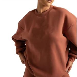 Vêtements de sport personnalisables de grande taille pour femmes sweat-shirt à la mode doux et confortable à la mode pour femmes sweat-shirt décontracté pour femmes en gros - Product Image 4