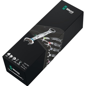 WERA Joker 4-Piece Open-End <b>Ratchet</b> Wrench Set 10-19 mm Straight White Keys Shop Tools - Product Image 1